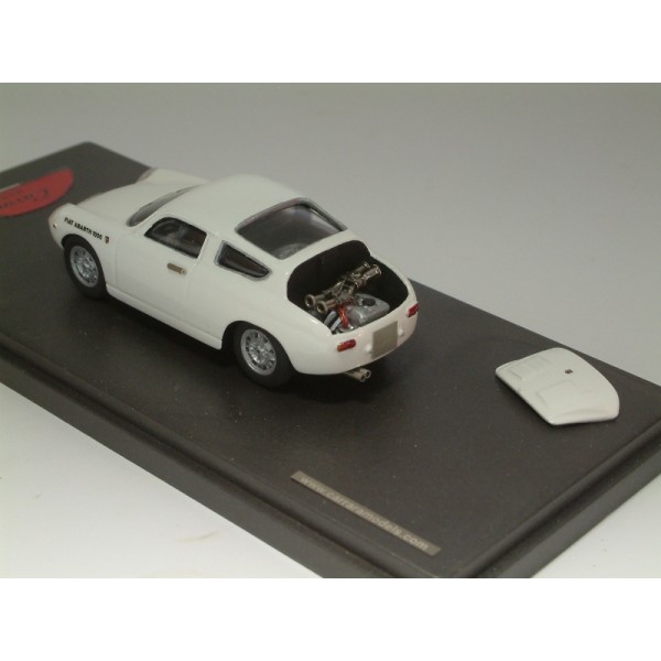 Fiat Abarth 1000 bialbero 1961 stradale bianco con motore - Standard Built 1:43 